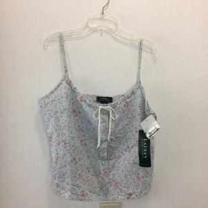 NEW Lauren Ralph Lauren Womens Floral Tank Top M